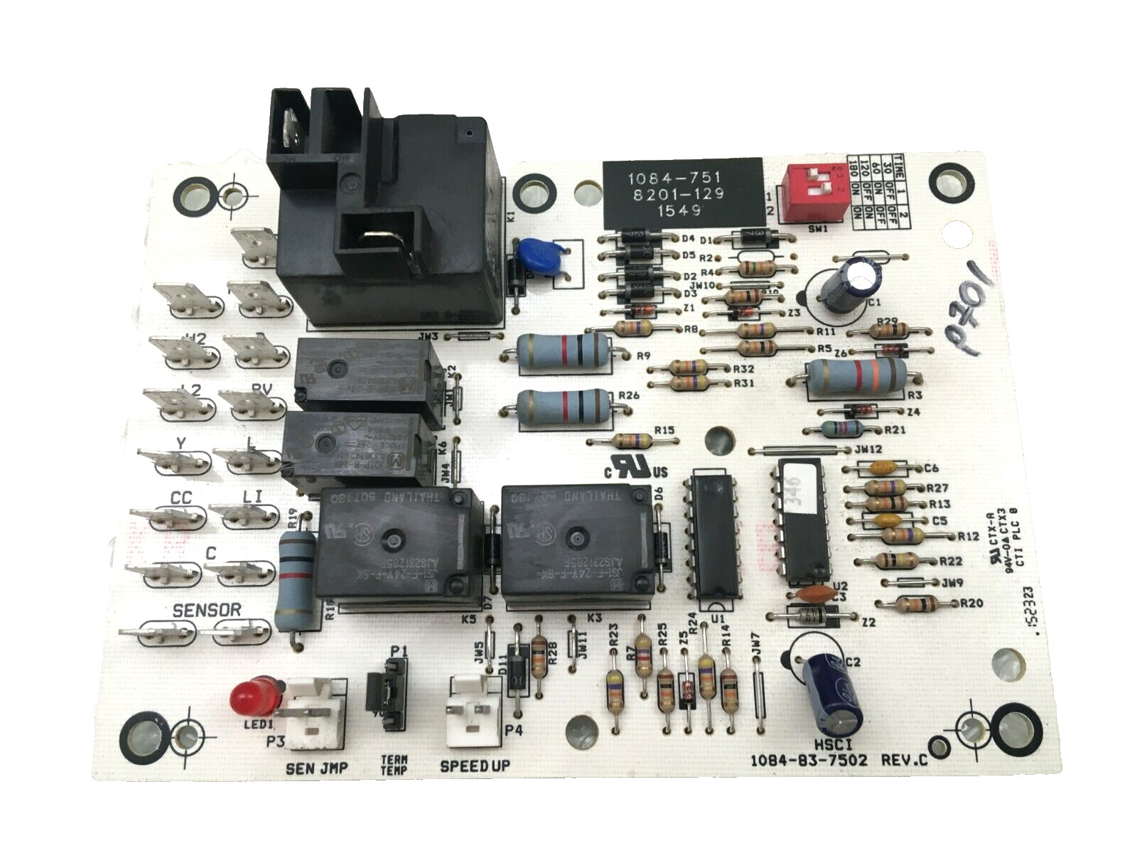 Carrier Bryant Payne Defrost Control Board 1084-751 8201-129 used #P701