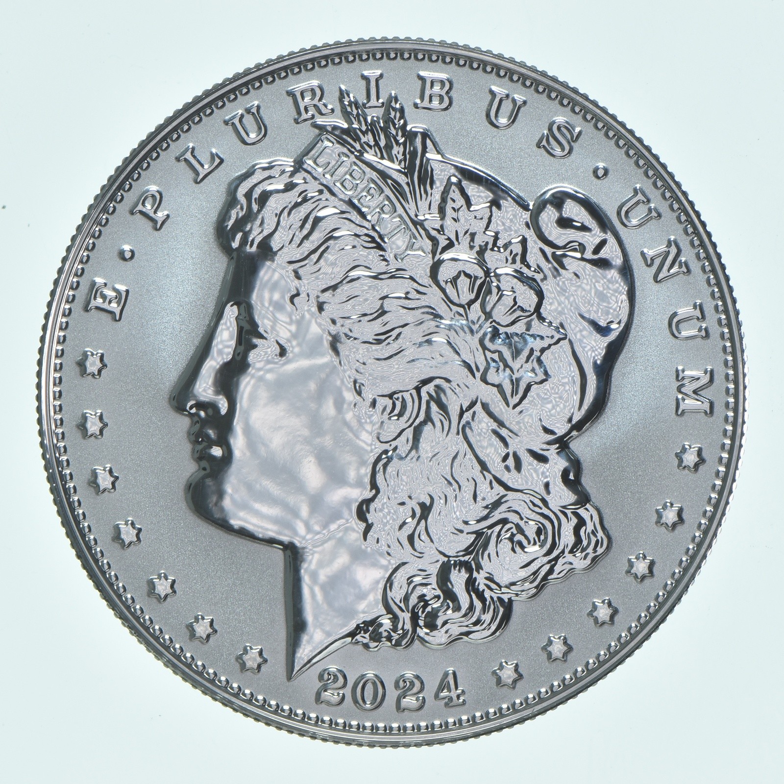 2024-S Morgan Silver Dollar Reverse Proof .999 Silver
