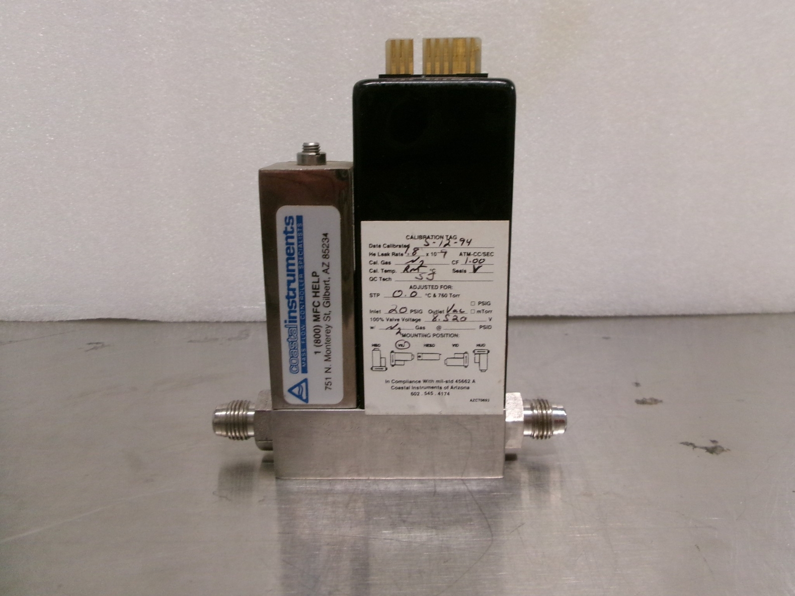 Unit, UFC-1100, Range 5000 sccm, Gas N2, Used