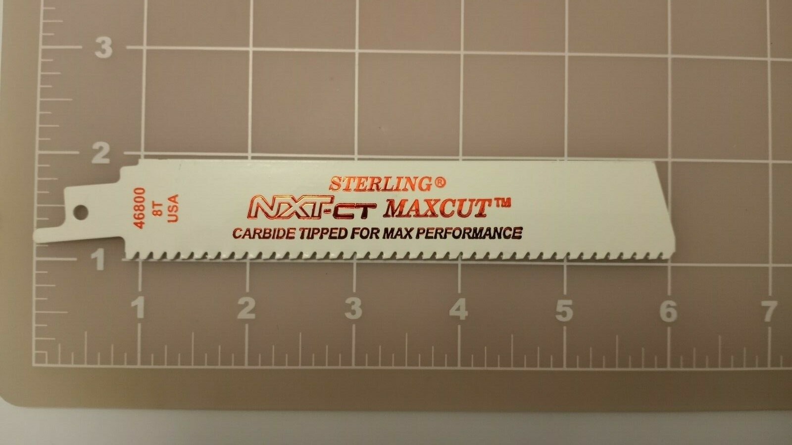 Carbide Tipped Reciprocating Saw Blade Sterling NXT-ct Maxcut  made in the  USA