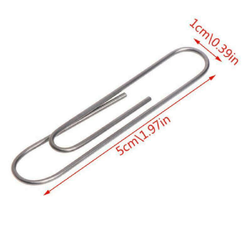Nitinol Memory Change Self Bending Paperclip Illusion Magic Trick USA SELLER