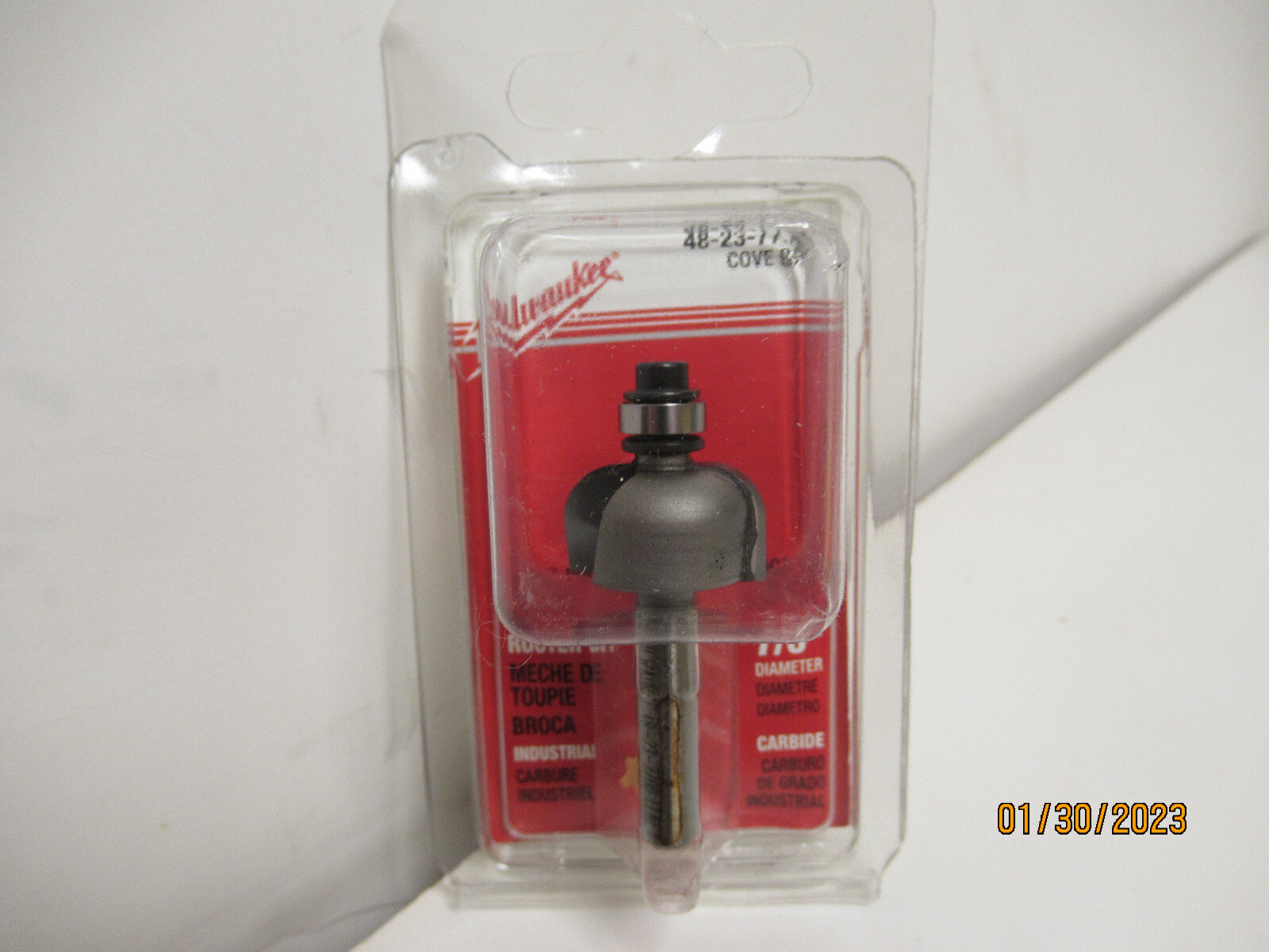 Milwaukee 48-23-7700 7/8” Diameter Cove Bit