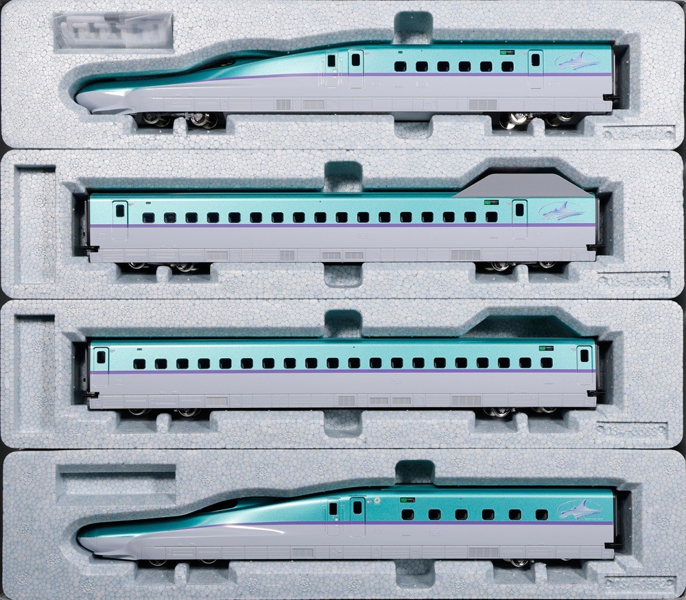 KATO HO Gauge H5 Series Shinkansen ''Hayabusa'' 4-Car Basic Set 3-534