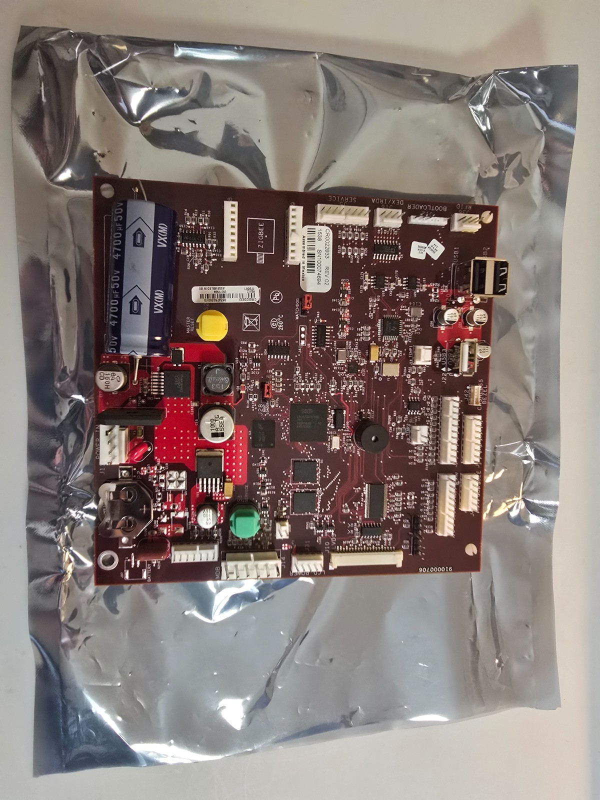Dixie Narco BevMax 5800-6 Media 1 G Board Merchant/Soda  CR0022933 Touch/Keypad