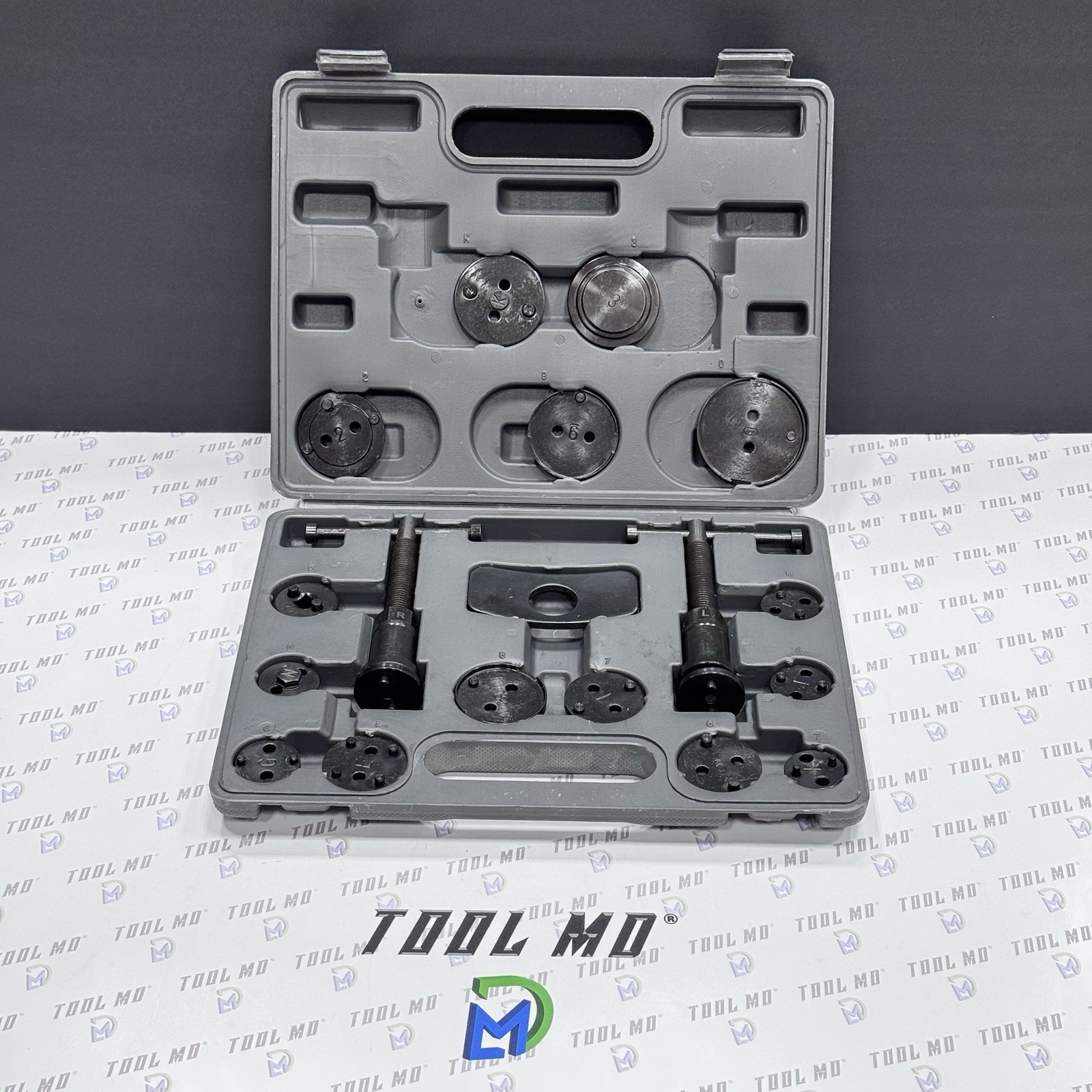 Matco Tools 18-Piece Brake Caliper Wind Black Tool Kit BCW18A
