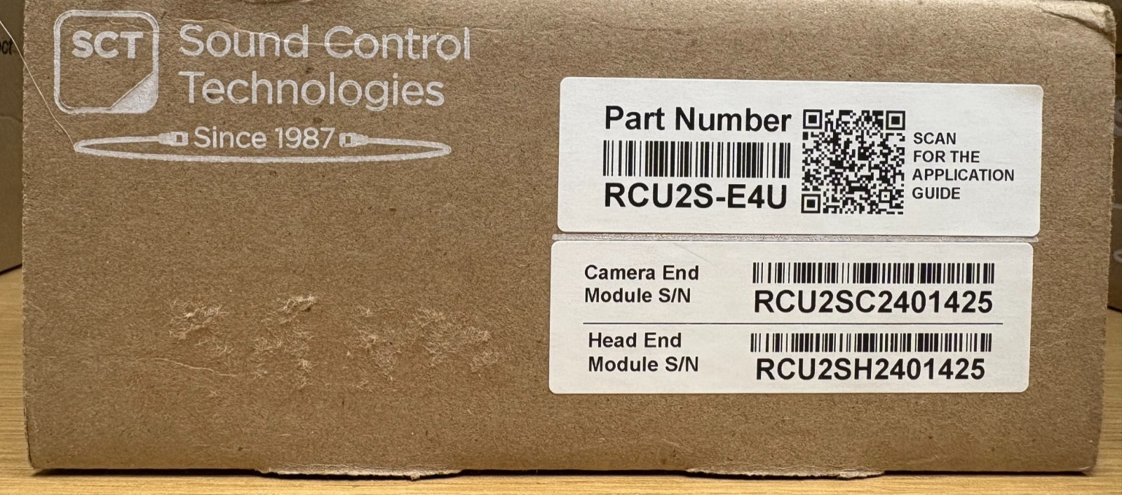 Sound Control technologies RCU2S-E4U