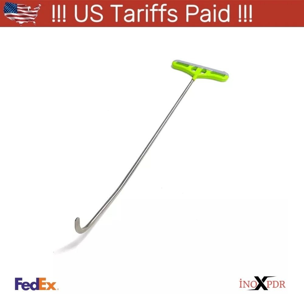Torvella Edition Single Bend Round Tip Steel PDR Tools – Paintless Dent Repair