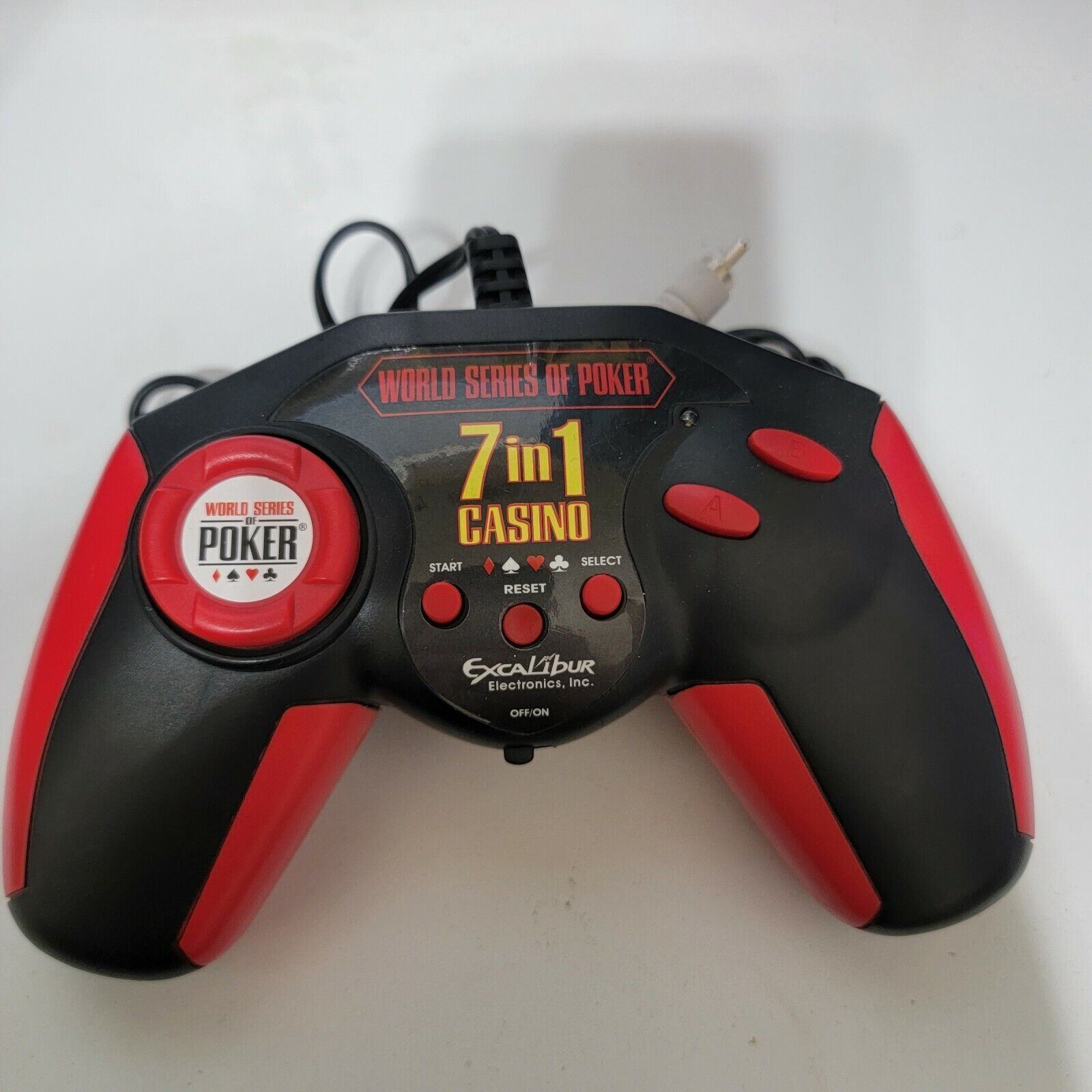 Excalibur World Series Of Poker 7 In 1 Casino Plug N Play TV video Game