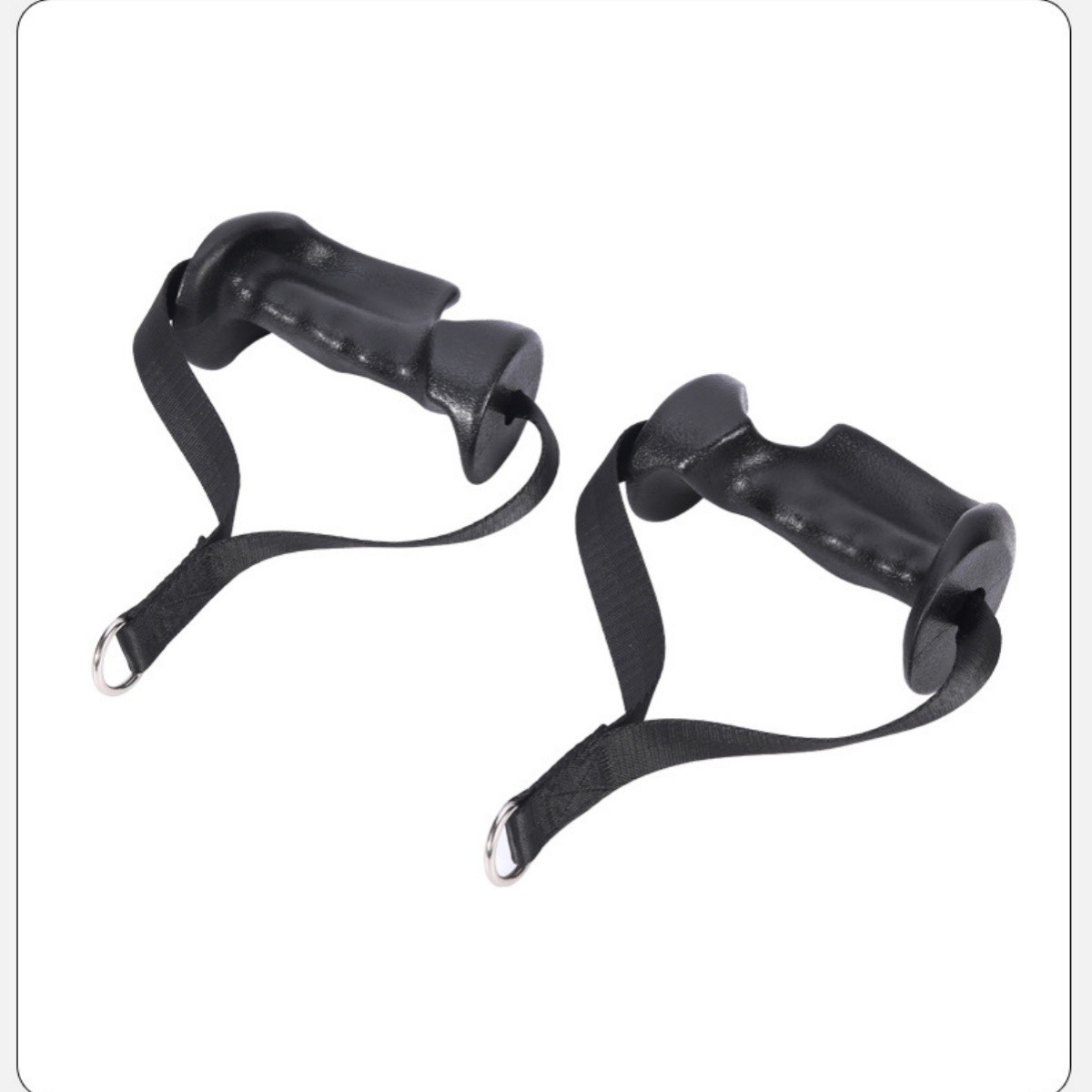 2pcs Ergonomic Exercise Handles for Cable Machine Attachments, Pilates, Strength