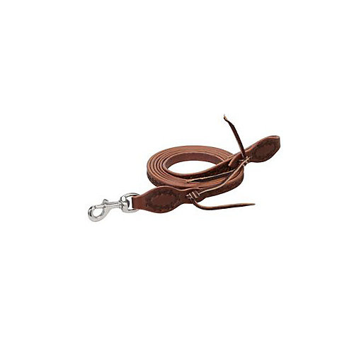Weaver Barbed Wire Roper Rein 5/8 X 8ft Brown