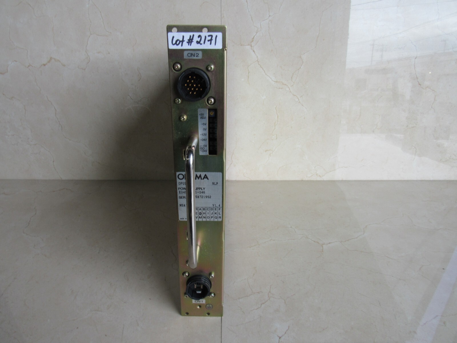 Okuma OPUS5000 E0451-521-046 Lot # 2171 Listed by Mike