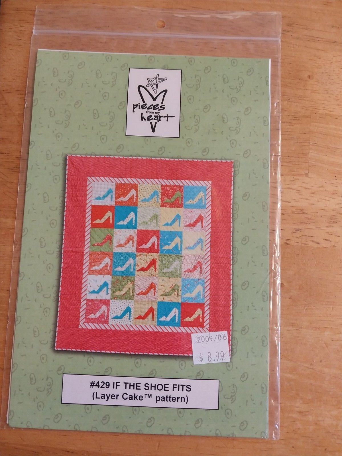 If the Shoe Fits #429 Layer Cake Pattern New Quilting