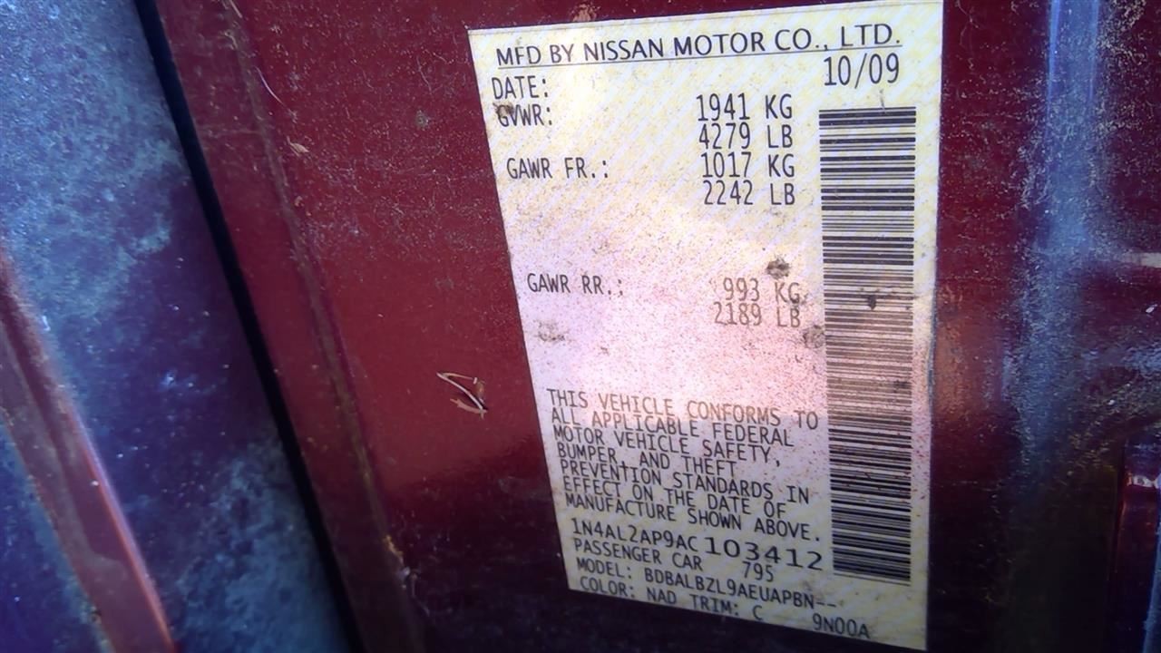 Passenger Right Front Spindle/Knuckle Fits 09-14 16-23 MAXIMA 254468