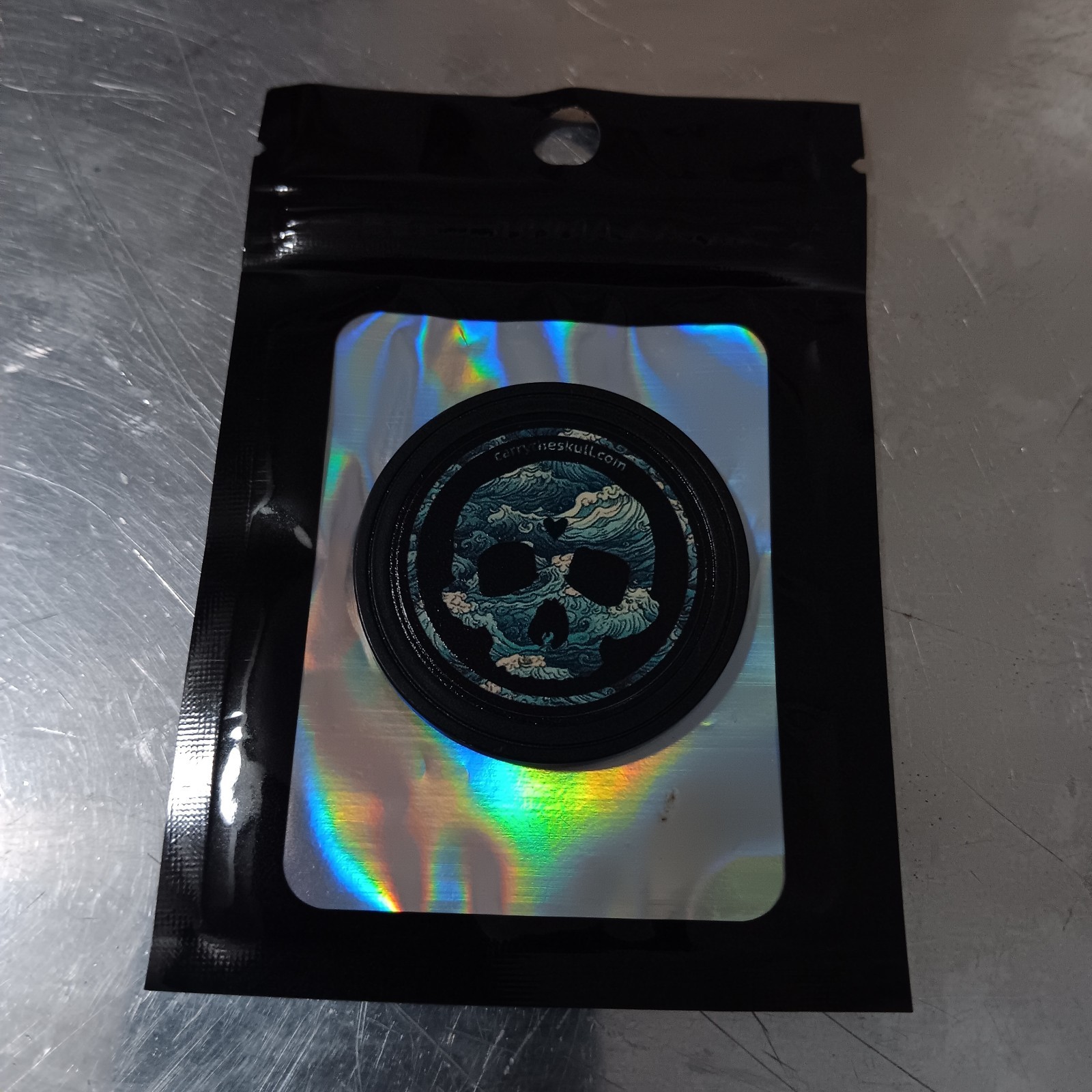 BKSW TWO SIDED COLLECTIBLE EDC POKER CHIP CIRCA 2020