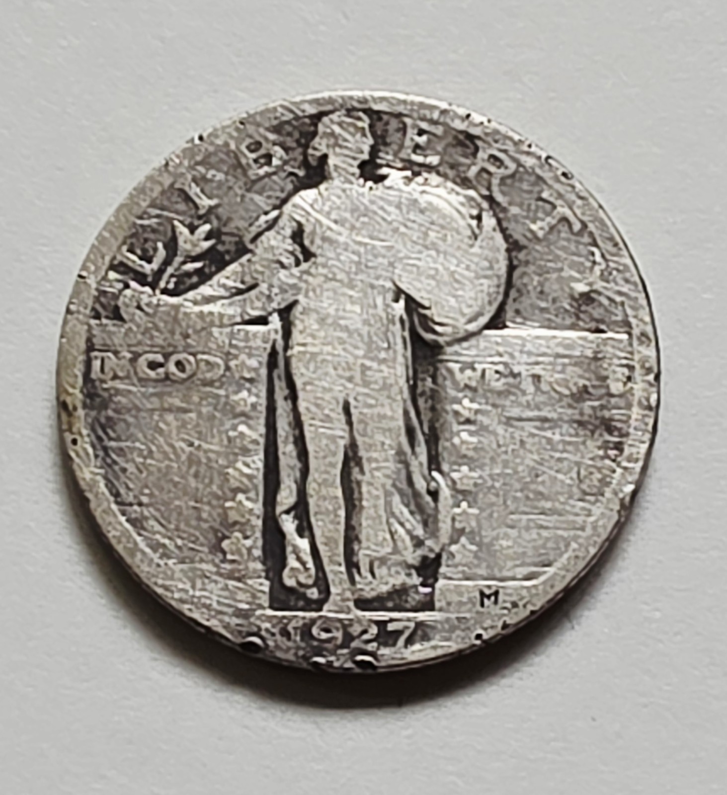 1927 Standing Liberty Quarter VG
