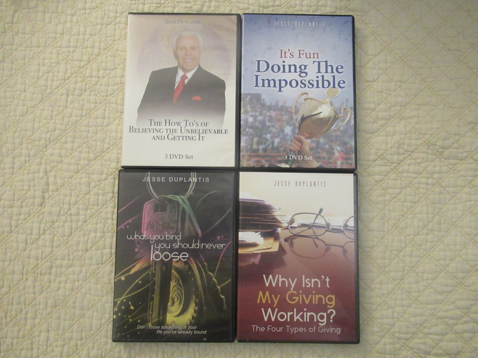 Jesse Duplantis Sermon DVD 4-Set (8 Discs)