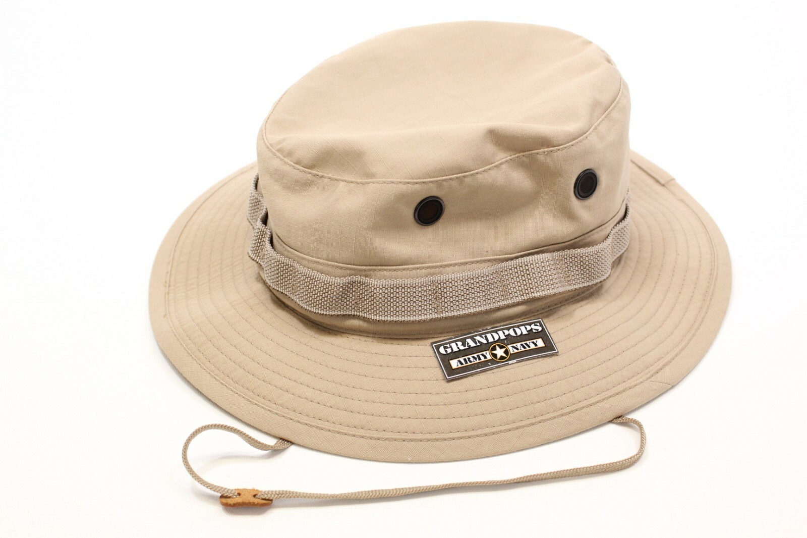 KHAKI JUNGLE HAT RIPSTOP MADE IN USA