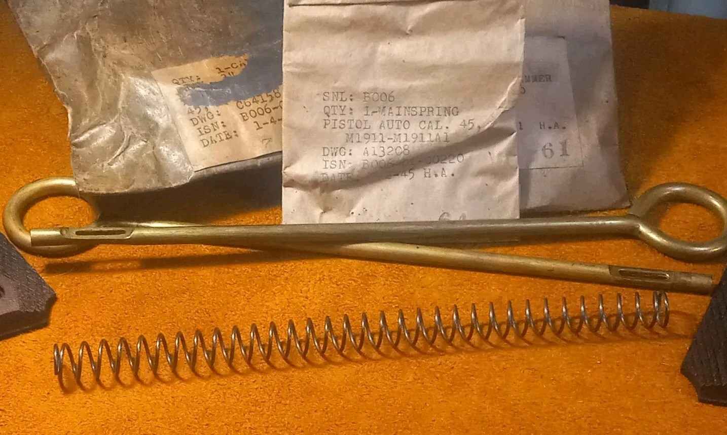 1911 1911A1 Colt Recoil Spring Government Mil. Spec.