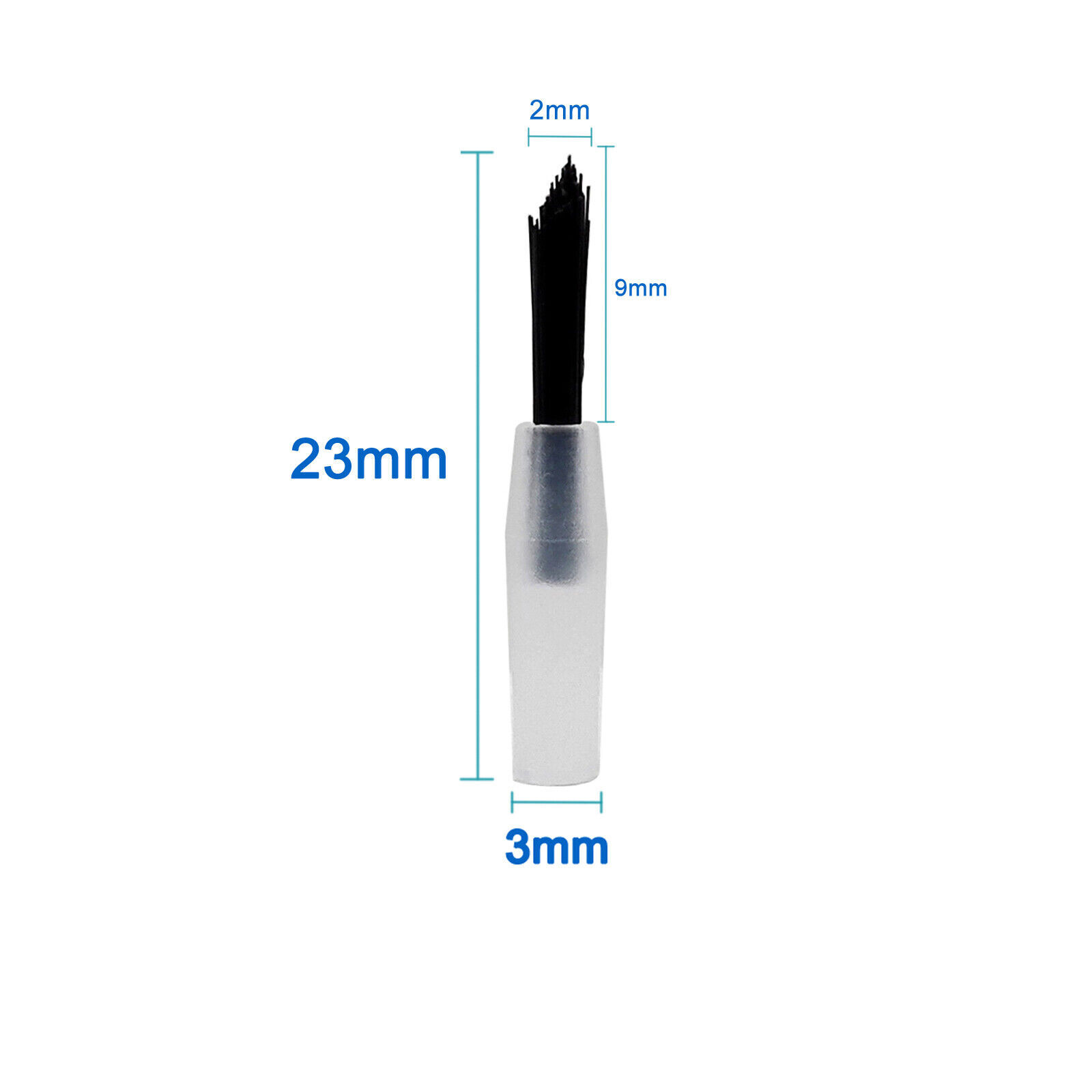 Dental Disposable Composite Applicator Brush Large Head Tips Bonding Long Handle