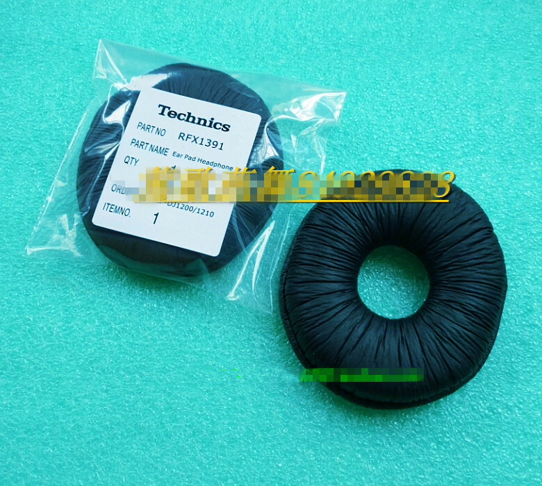 2PCS For Technics Ear Pad RFX1391 RP-DJ1200 RP-DJ1210 Headphone Earphones