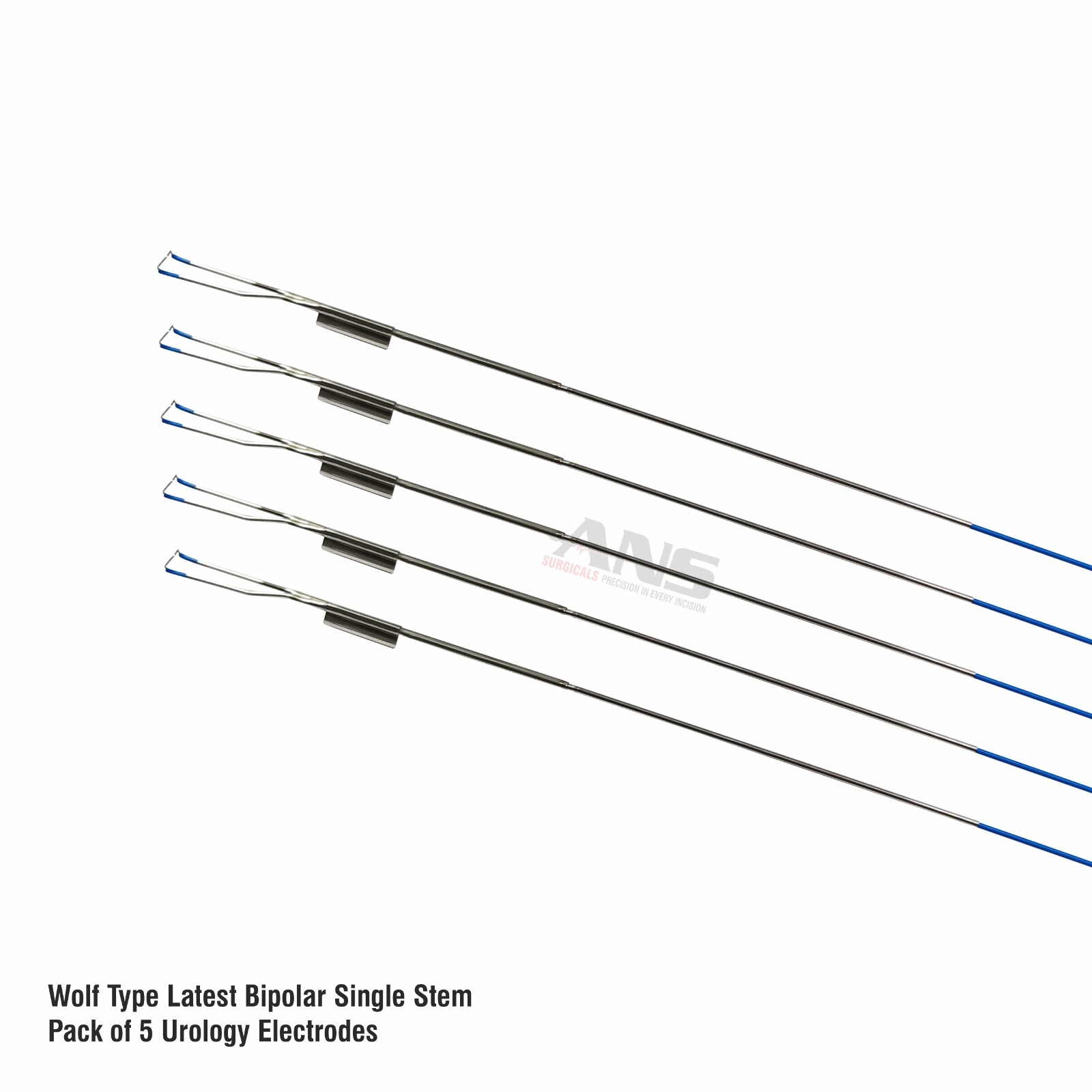 ANS Wolf Type Bipolar Cutting Loop Single Stem (Set of 5)