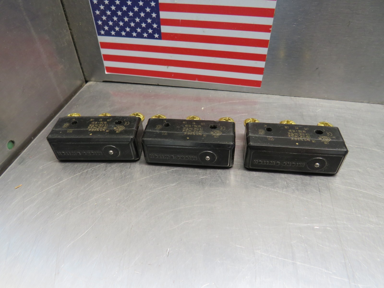 Micro Switch BZ-2R-P4 Lot of 3!