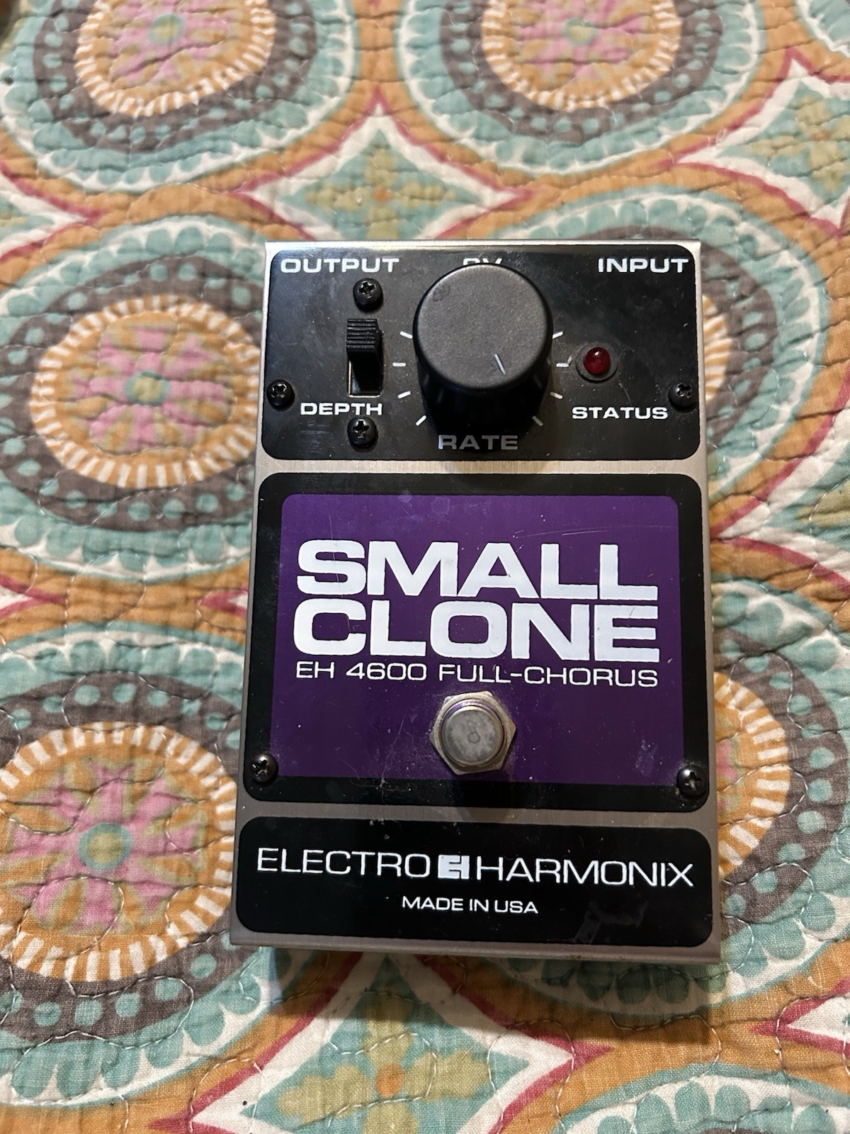 Electro Harmonix EH4600 Small Clone Effects Pedal BARELY USED Works Perfectly!!!