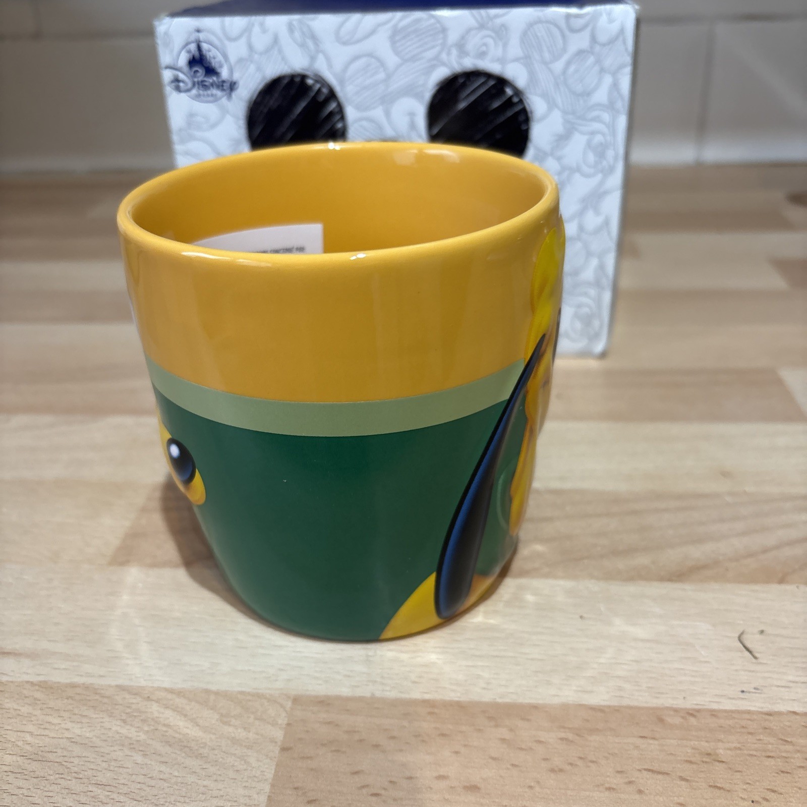 Disney Store Pluto Mug 3-D Dimensional Coffee Tea. New
