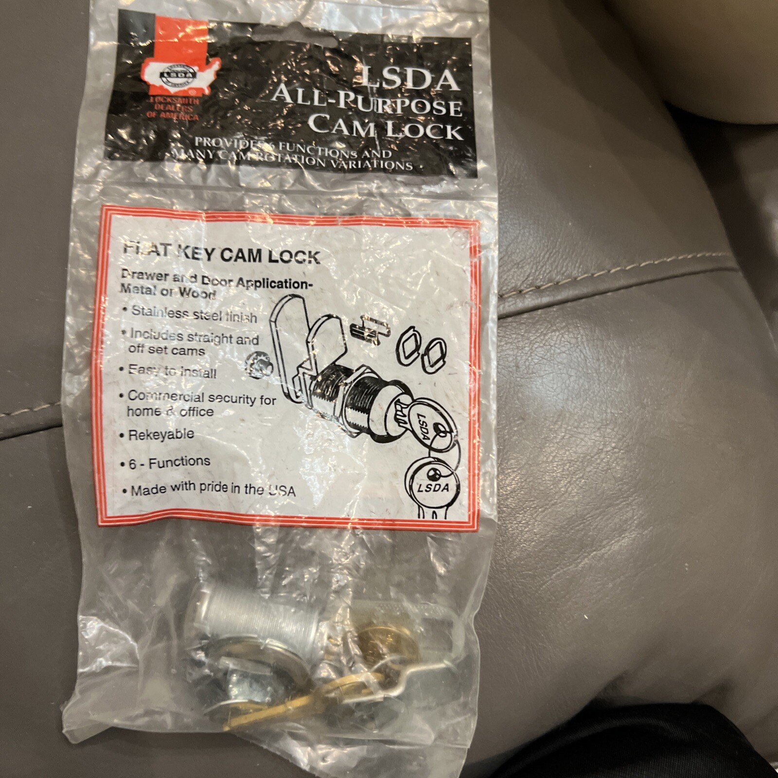 LSDA All-Purpose Cam Lock CL38-LS300 (SP95)