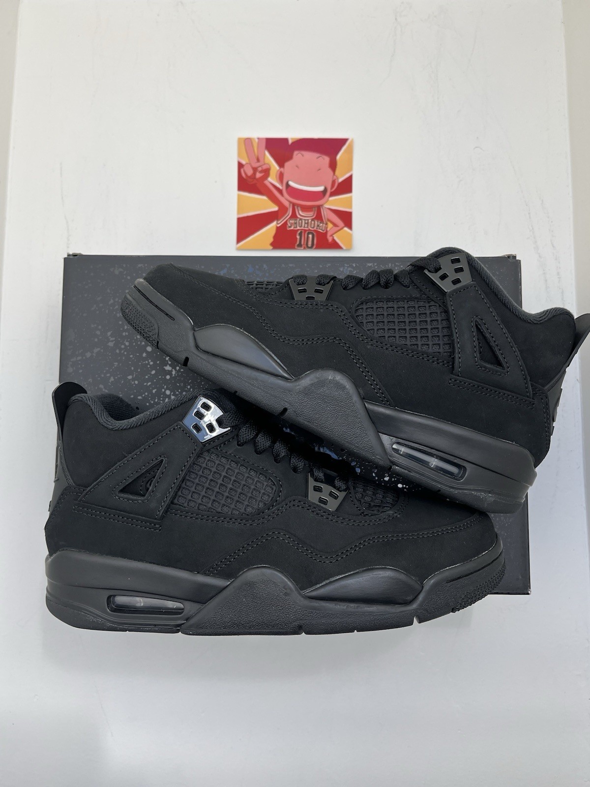 Brand New Nike Air Jordan 4 Black Cat 2025  US6Y - US7Y GS IB4171-010