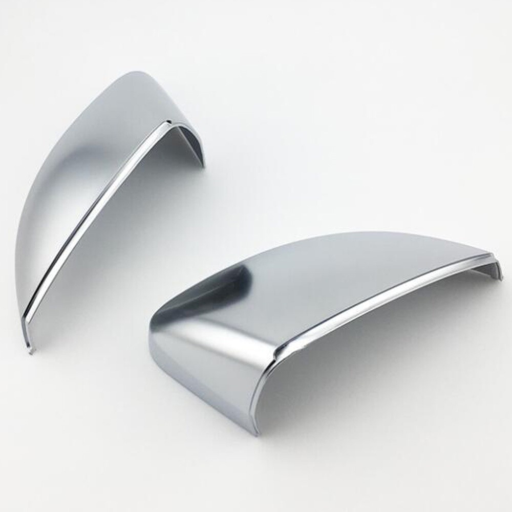 Car Audi Model Chrome Silver Rearview Mirror Protective Cap
