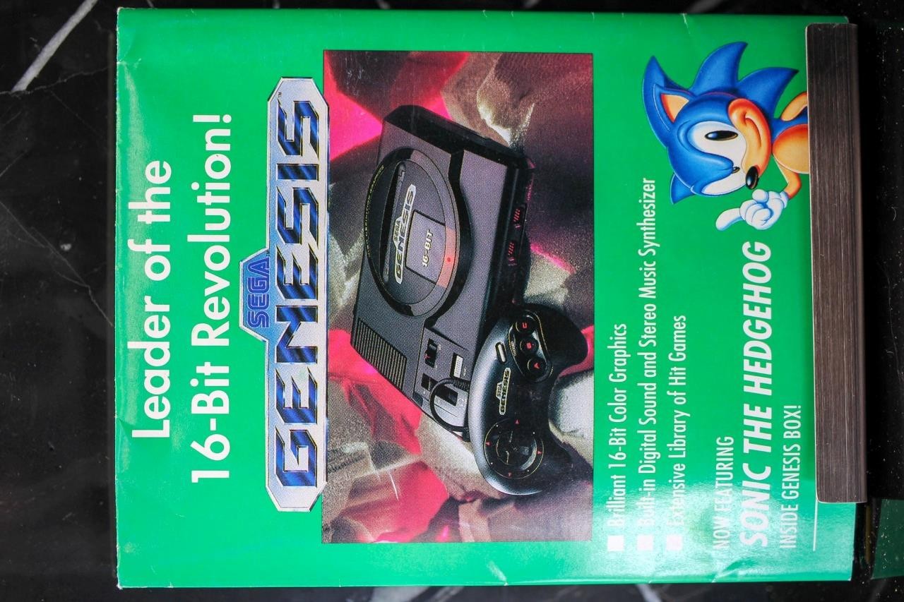 NO GAME- BATMAN RETURNS POSTER Authentic Instruction Book Manual SEGA GENESIS