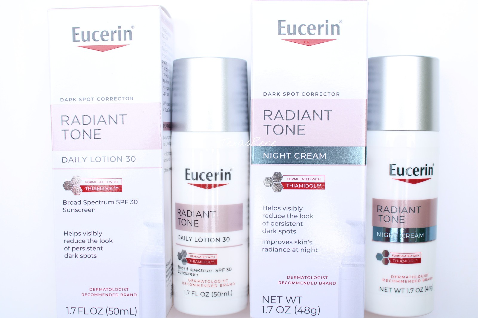 Eucerin Dark Spot Corrector Radiant Tone Daily Lotion SPF30,Night Cream 50ml