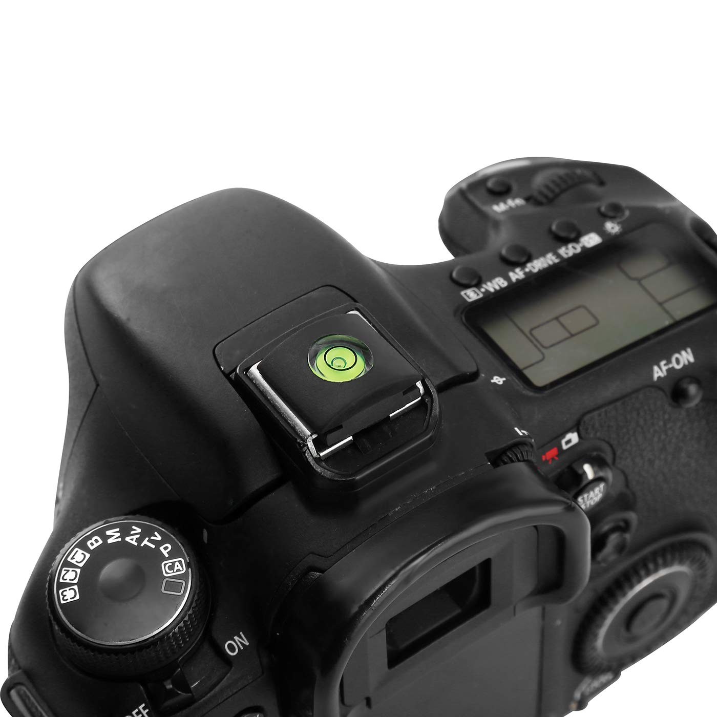6 Pack Camera Hot Shoe Bubble Level 1 Axis 2 Axis Clear Level Set