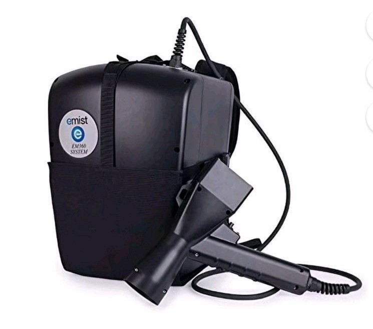 EMist EM360 Electrostatic Cordless Backpack Disinfectant Sprayer - 1 Gal  *NEW*