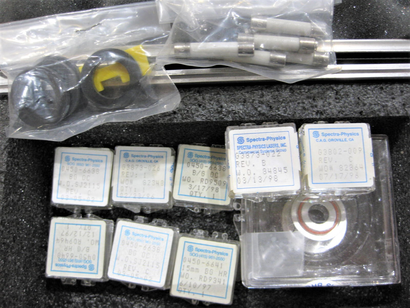 Spectra Physics Optical Beam In Case with accessories