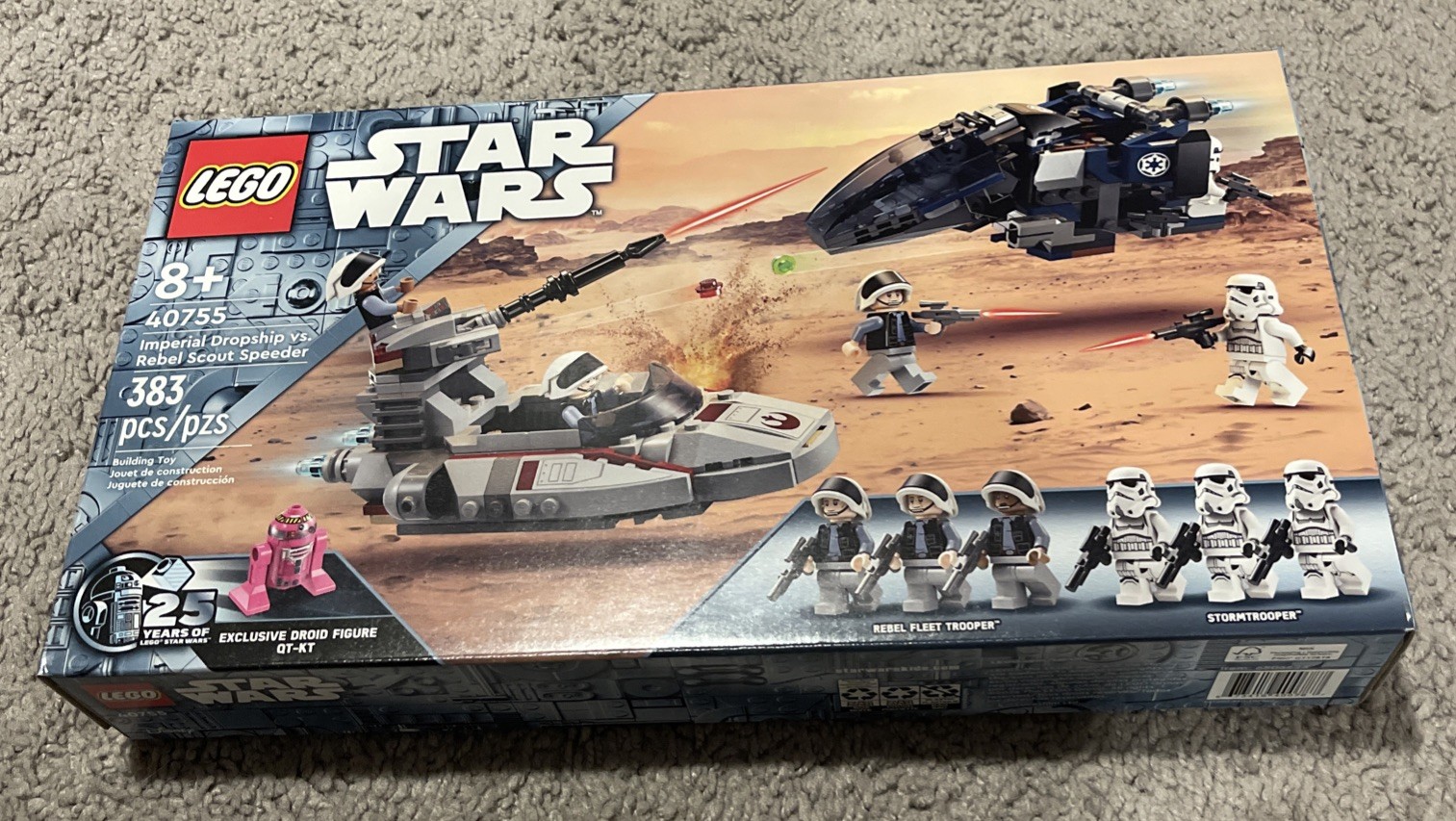 LEGO STAR WARS 40755 Imperial Dropship vs Rebel Scout Speeder New Sealed Retired