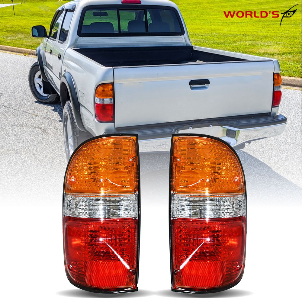 Rear Left&Right Tail Light Assembly Lamp Fit For Toyota Tacoma 2001-2004 2PCS
