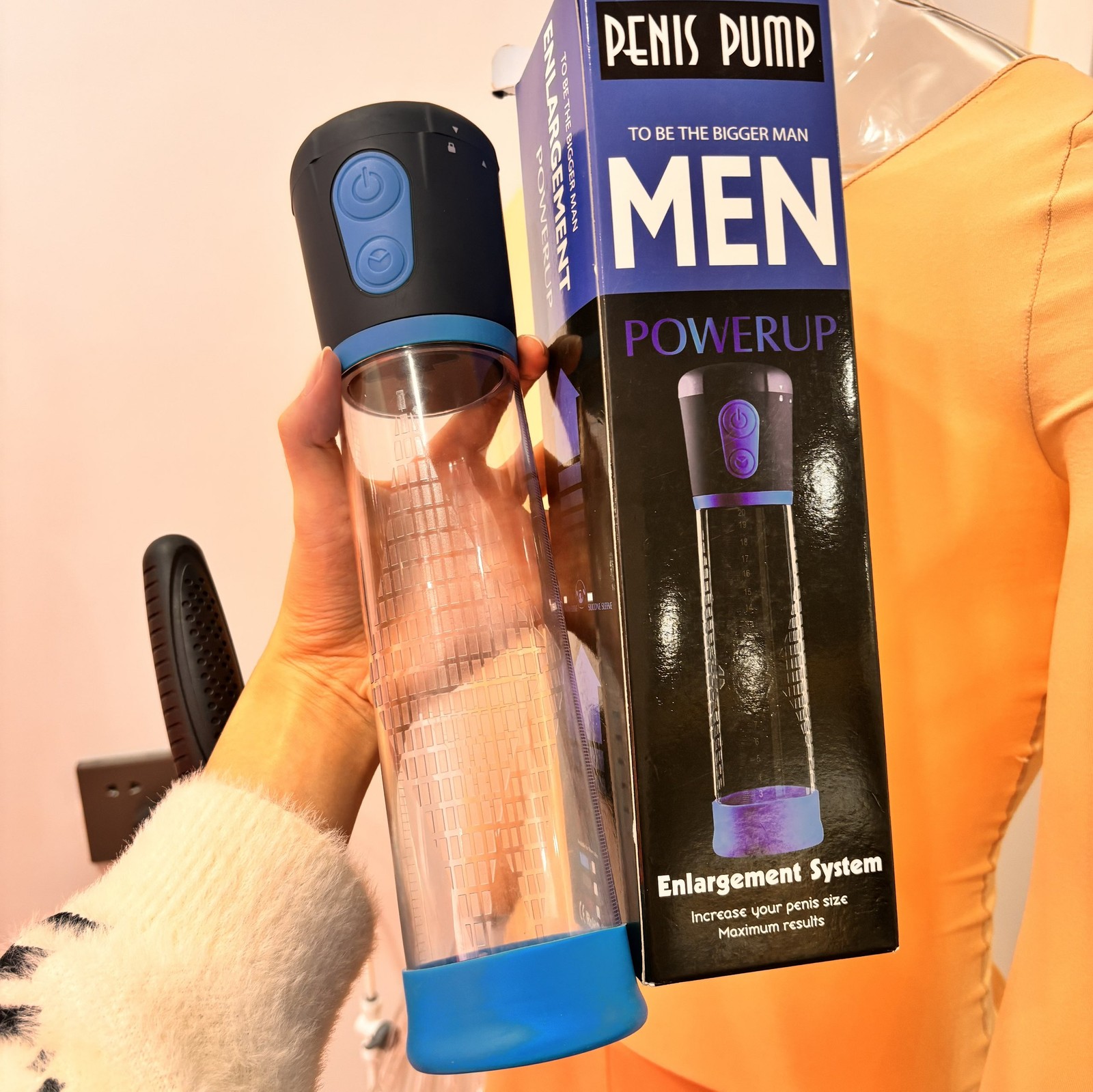 Electric Penis Pump Penis Vacuum Pump Enlargement for Men Penile Bigger Trainer