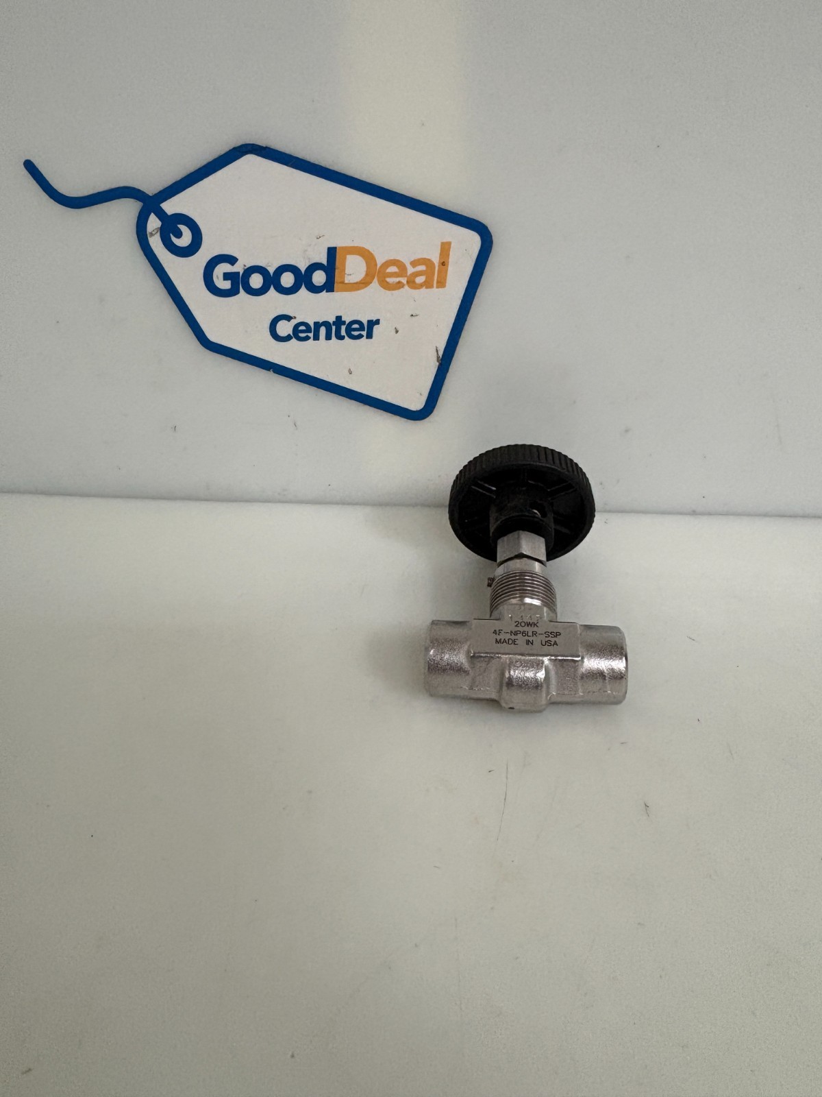 PARKER NEEDLE VALVE 4F-NP6LR-SSP