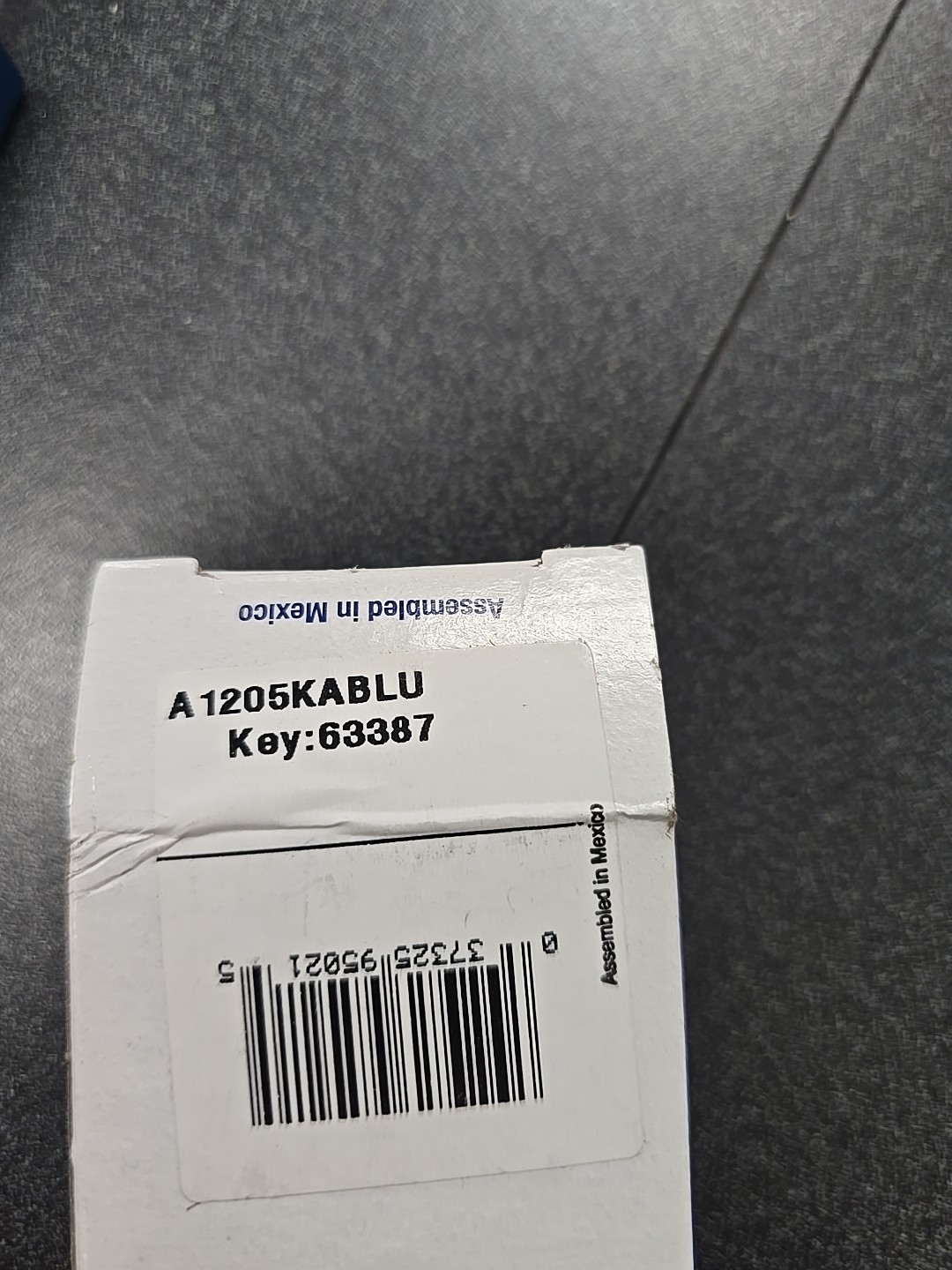 American Lock A1205ablu Padlock, Keyed The Same Anodized Aluminum, Lot Of 3