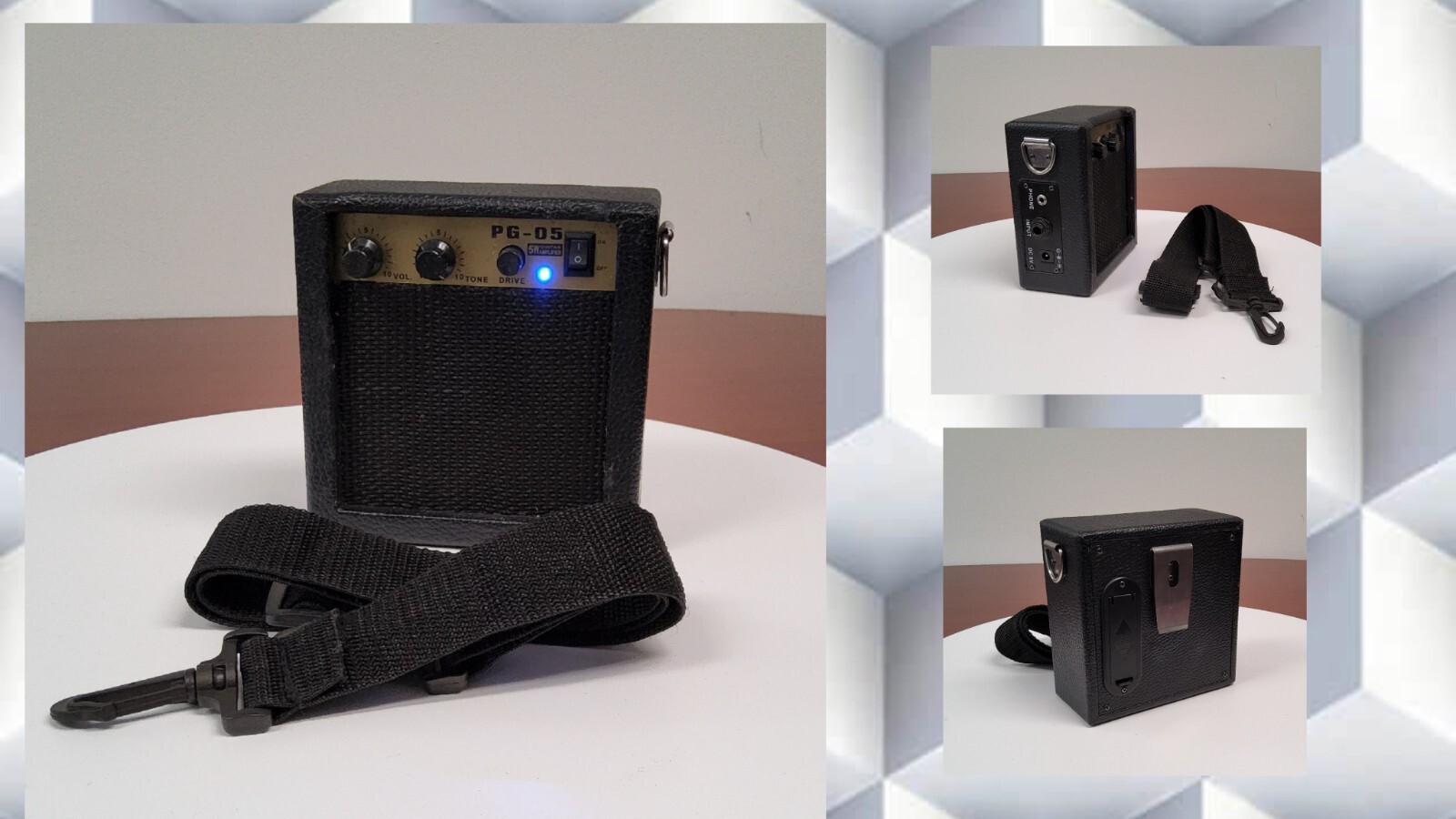 ZENY PG-05 Guitar Microphone  Amplifier-5 Watt Tested Video available