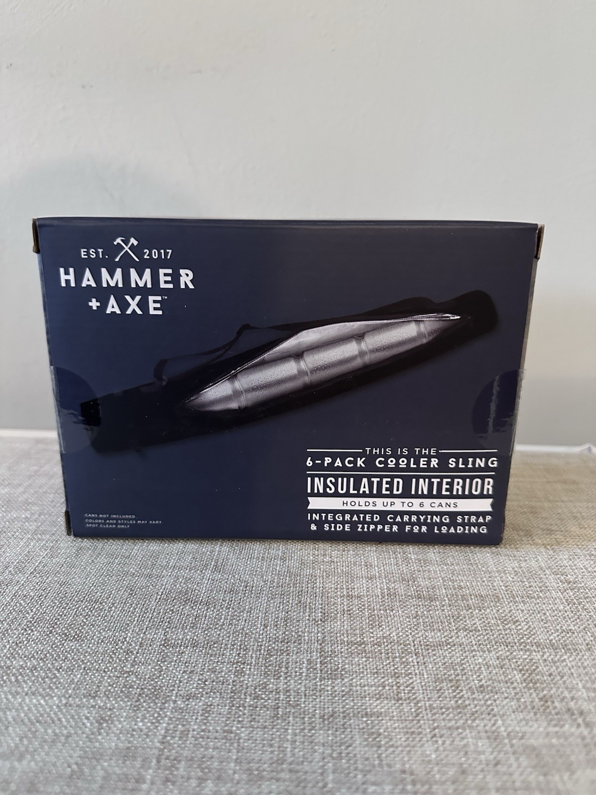 Hammer + Axe 6-Pack Cooler Sling Insulated Can Holder Carry Strap