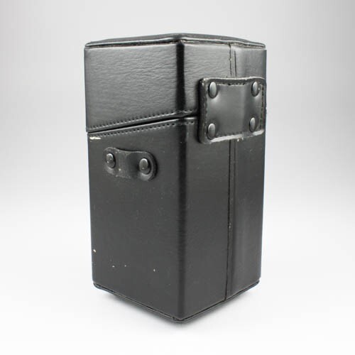 Vivitar Series 1 - Black Vinyl - Rectangular Padded Lens Case - 5.5" x 2.75"