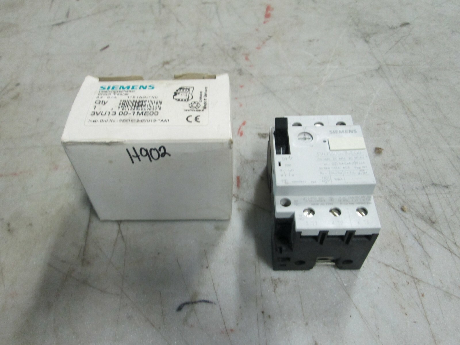 Siemens Starter Motor Protector 3VU1300-1 ME00 (NIB)