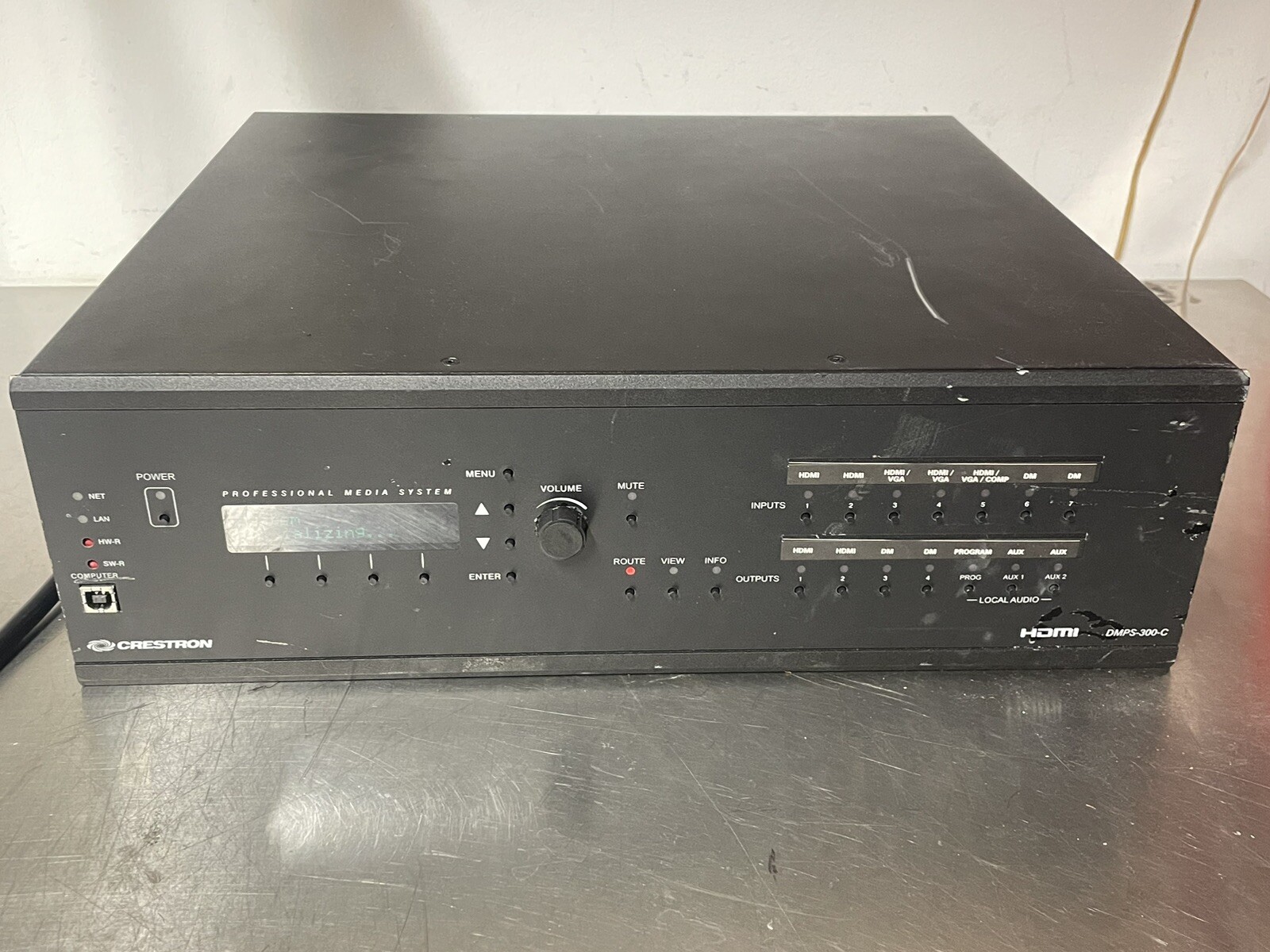 Crestron DMPS3-300-C 3-Series Digital Media Presentation System Control Router