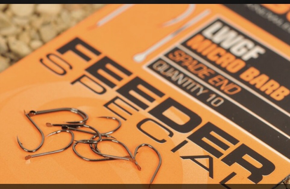 GURU LWGF MICRO BARB FEEDER SPECIAL EYED HOOK - 10 HOOKS PER PACK