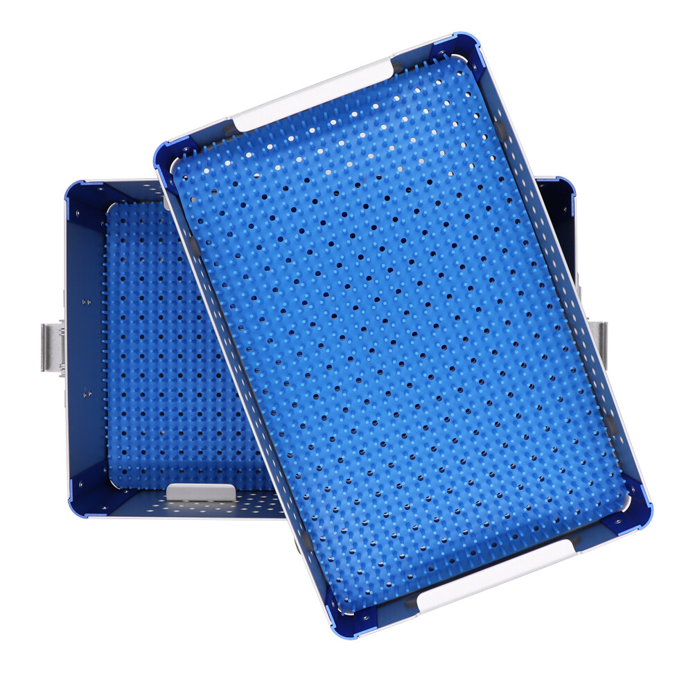 Aluminium Alloy Sterilization Tray Case For Surgical Instruments Box - US Ship