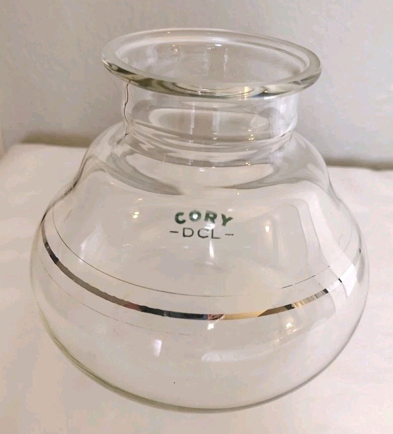 Vintage Cory DCL Vacuum Glass Coffee Pot Carafe Bottom Replacement Original Part