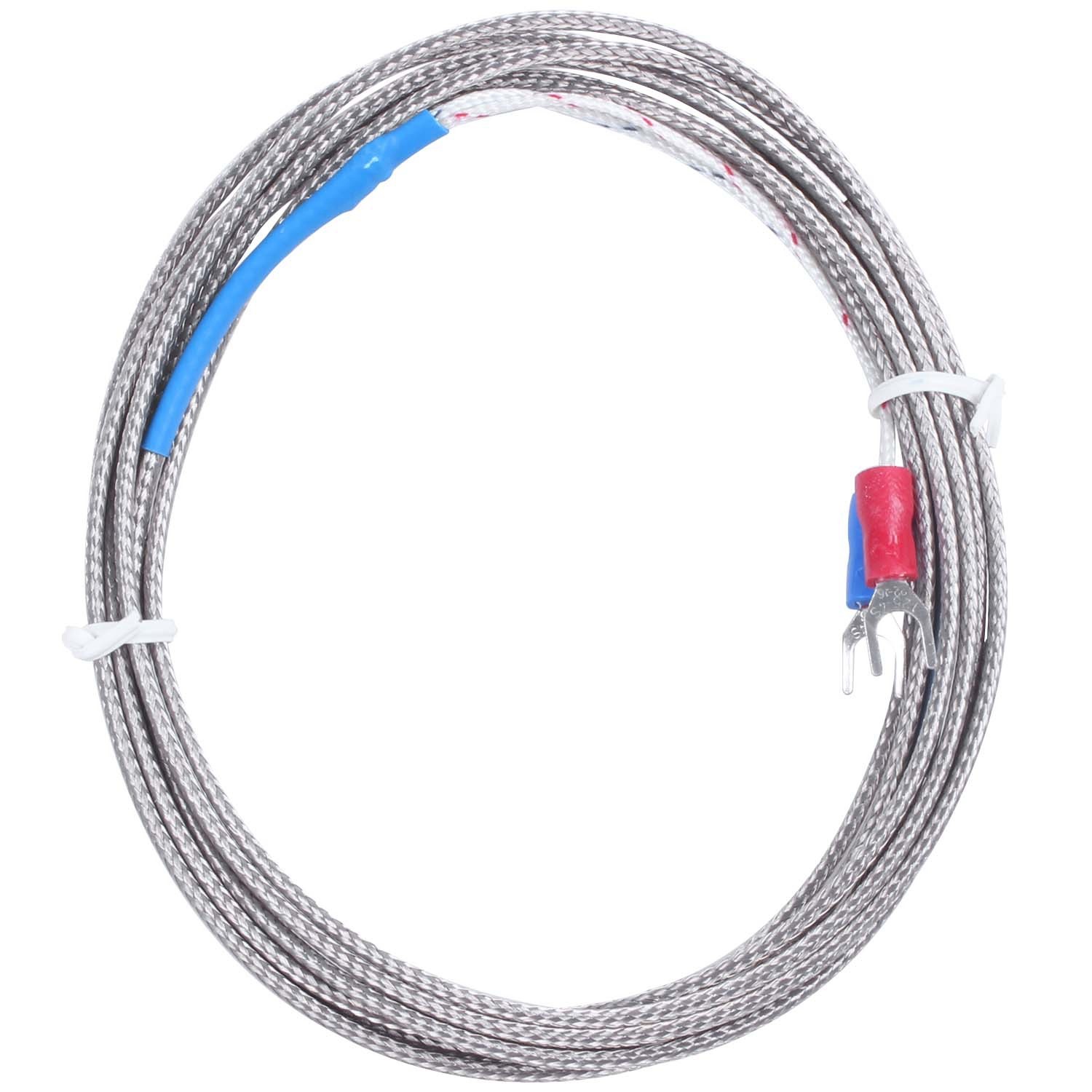 9mm x 5mm Probe  K Type Thermocouple Temperature Sensor 2M 6.6Ft Y2K86159